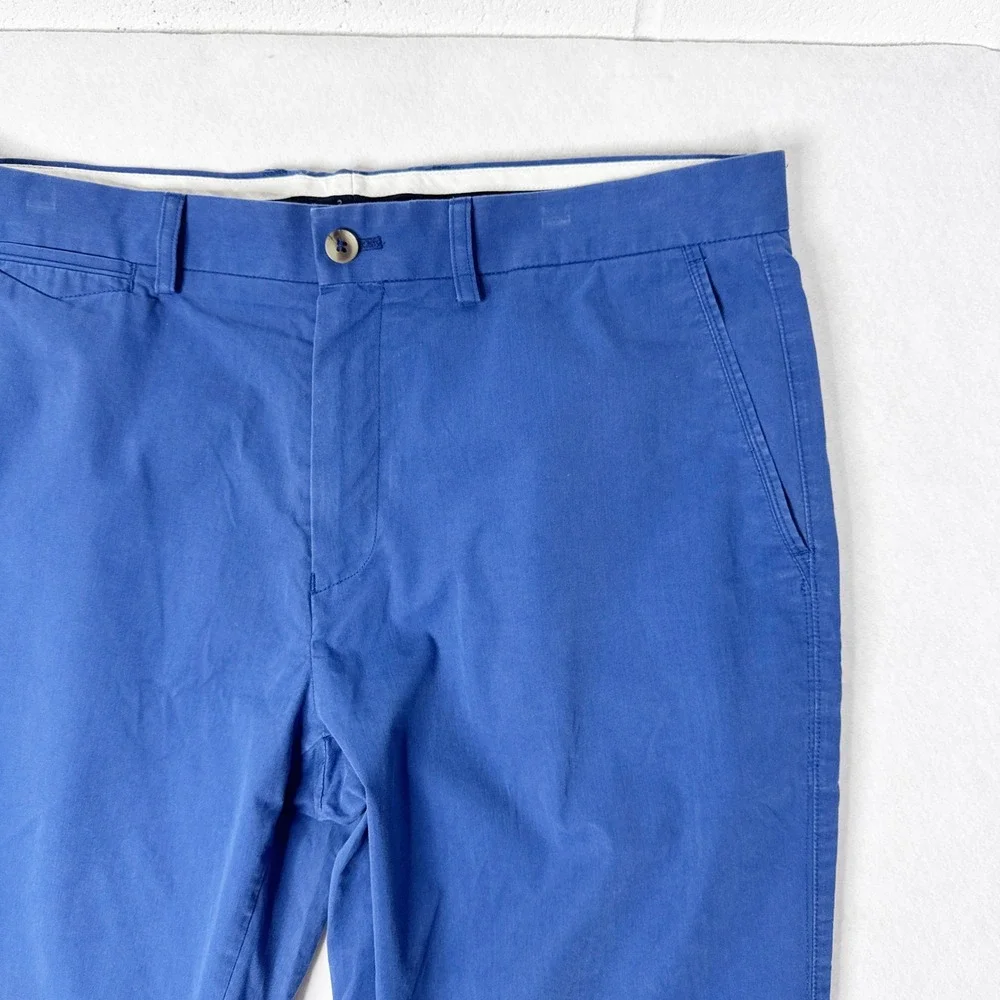 Tailorbyrd Chino Pants Mens 36x30 Blue Slim‎ Fit Cotton Stretch